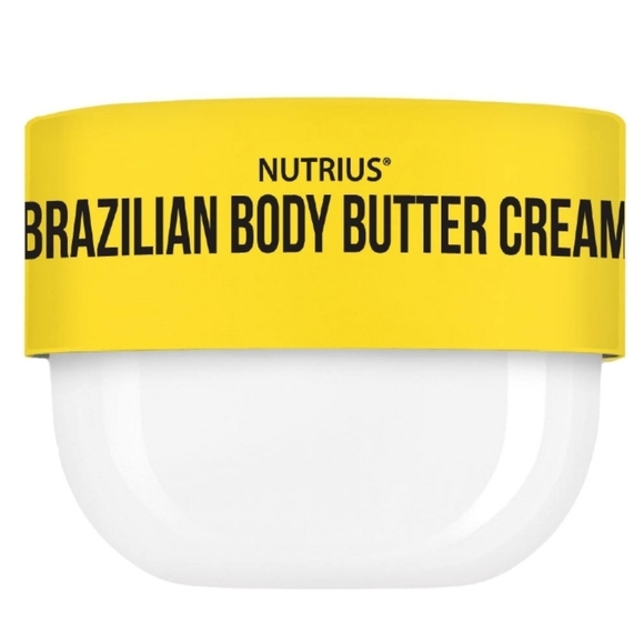 Nutrius Brazilian Body Butter Cream  Smooth, Fast Absorbing 6oz - Picture 1 of 3
